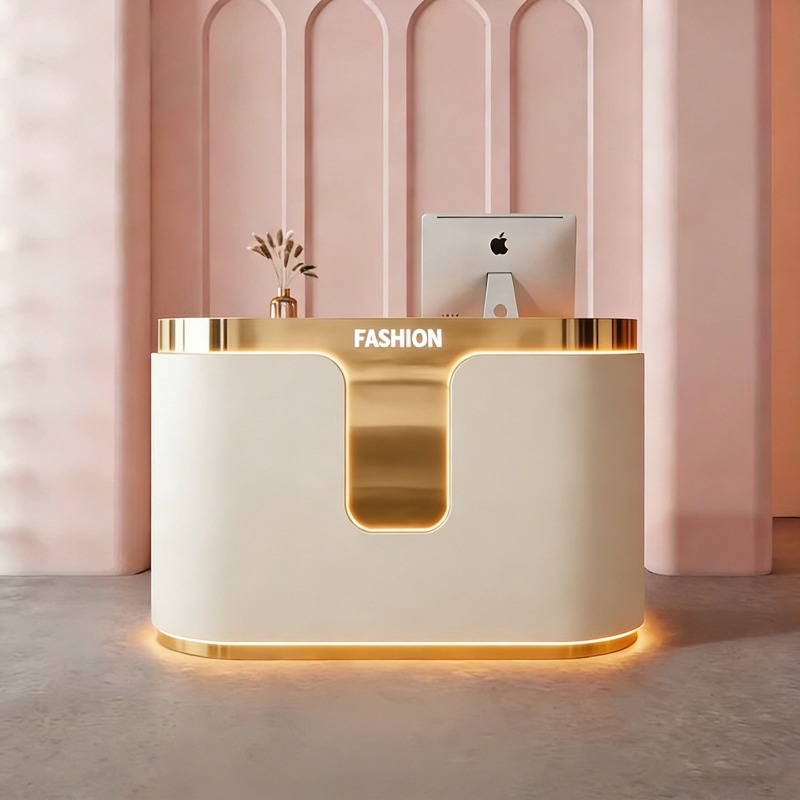 Office Furniture Store - Bancone Reception di Lusso in Stile