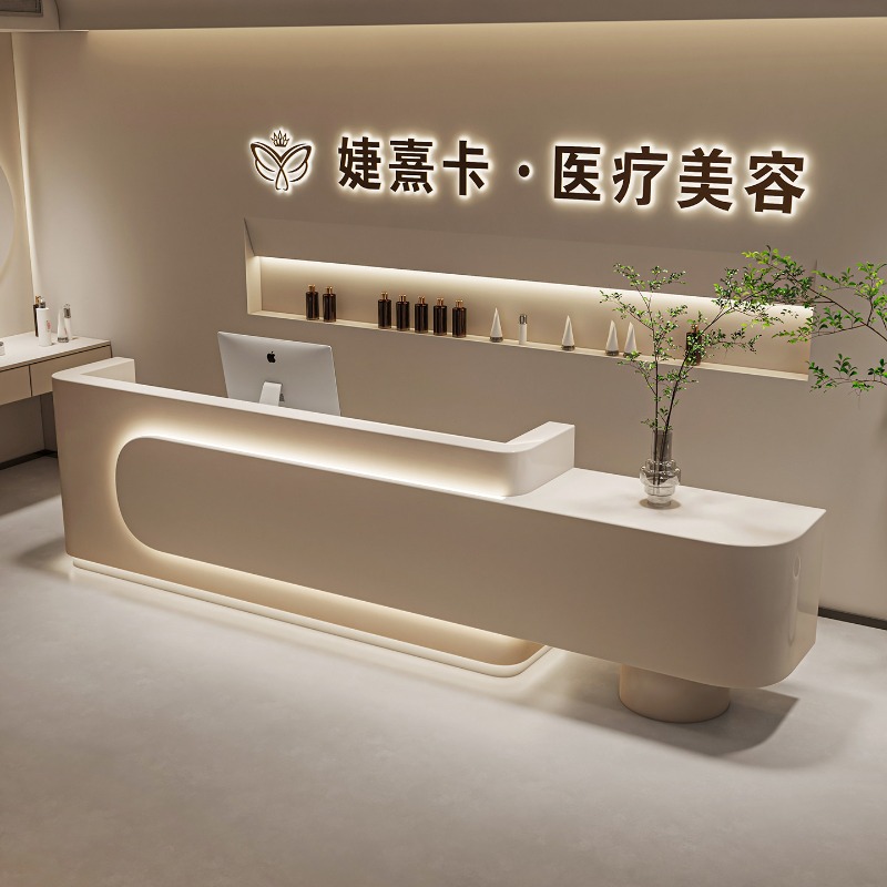 Office Furniture Store - Bancone Reception Moderno per Salone di