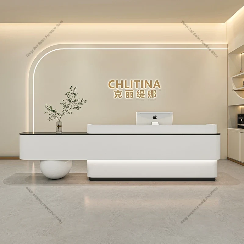Office Furniture Store - Moderni e semplici banconi reception per