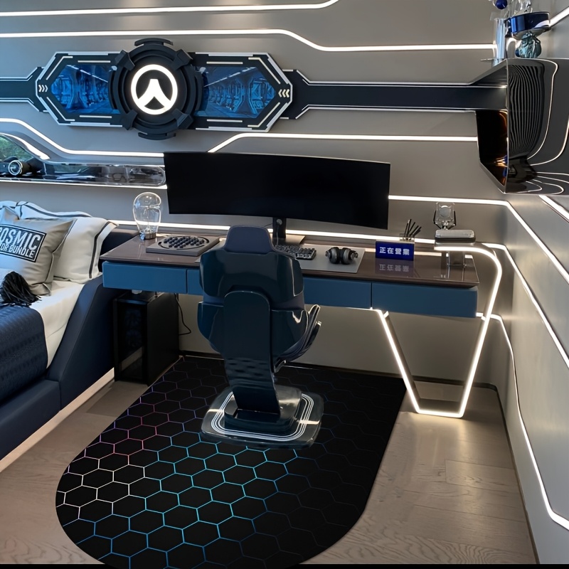 Chair Mat Hard Floor - Tappetino per E-Sports Antiscivolo e Insonorizzante,