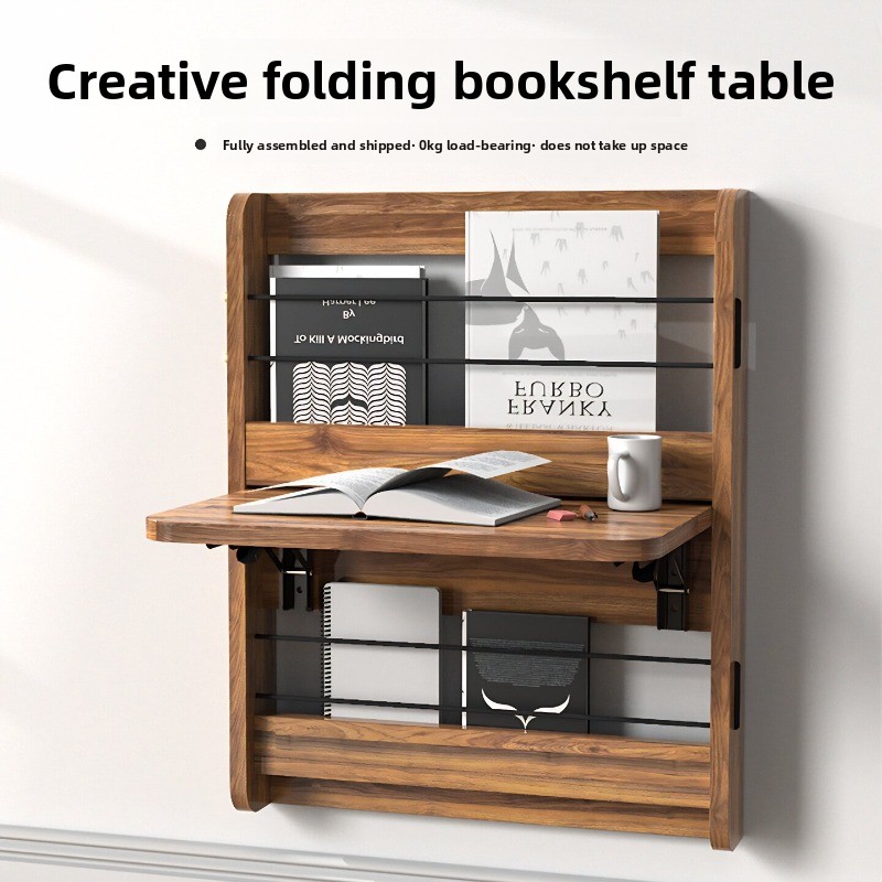 Wall Mounted Desk Fold - Scrivania Pieghevole a Parete Salvaspazio in