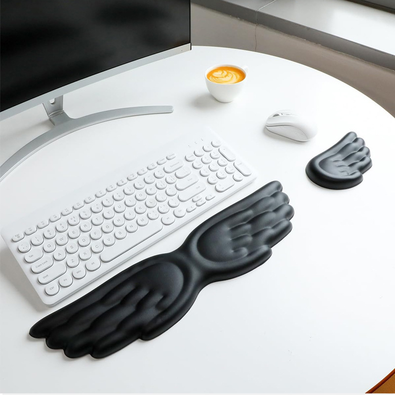 Adjustable Laptop Table - Tastiera Mouse Poggiapolsi Ala d'angelo Memory
