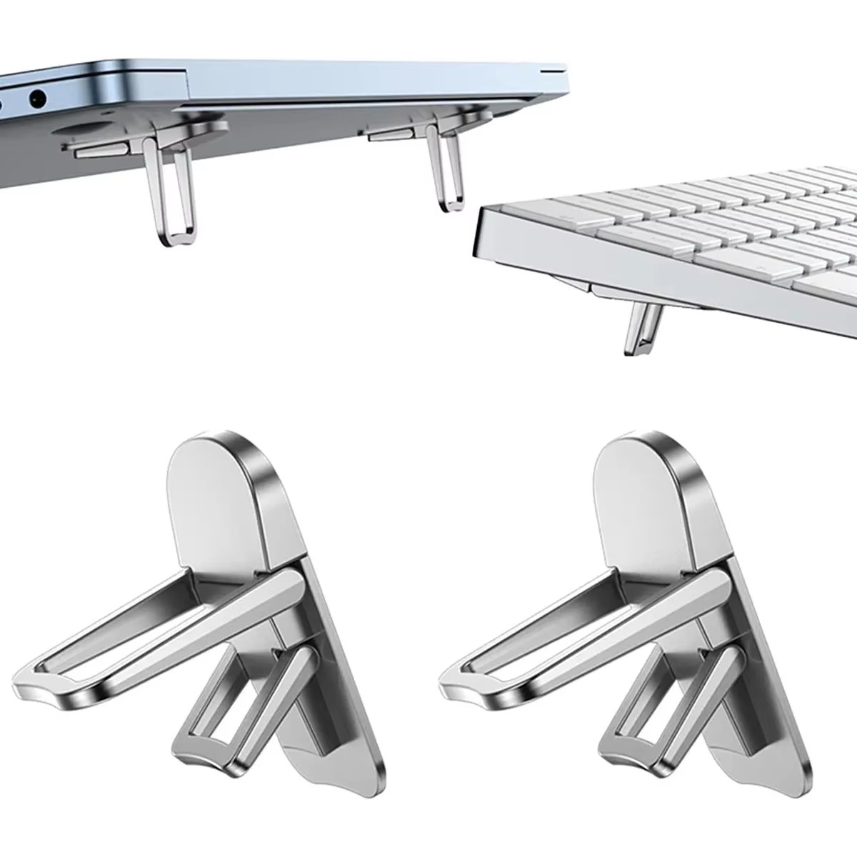 Adjustable Laptop Table - Supporto Portatile Mini per Laptop, Compatibile