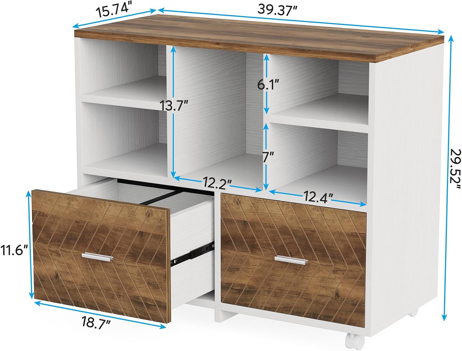 Armadietto Portadocumenti in L - File Cabinet Lateral recensione e prezzo