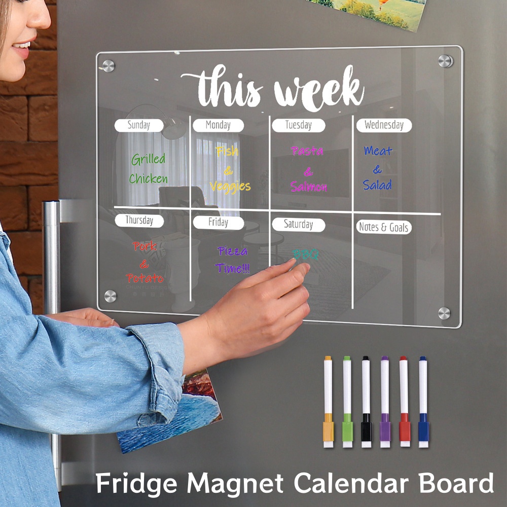 Magnete per frigorifero Calend - Magnetic Whiteboard Calendar recensione e prezzo