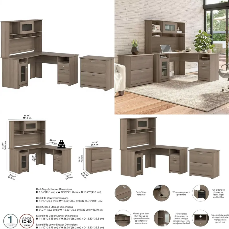 Scrivania a L per ufficio dome - File Cabinet Lateral recensione e prezzo