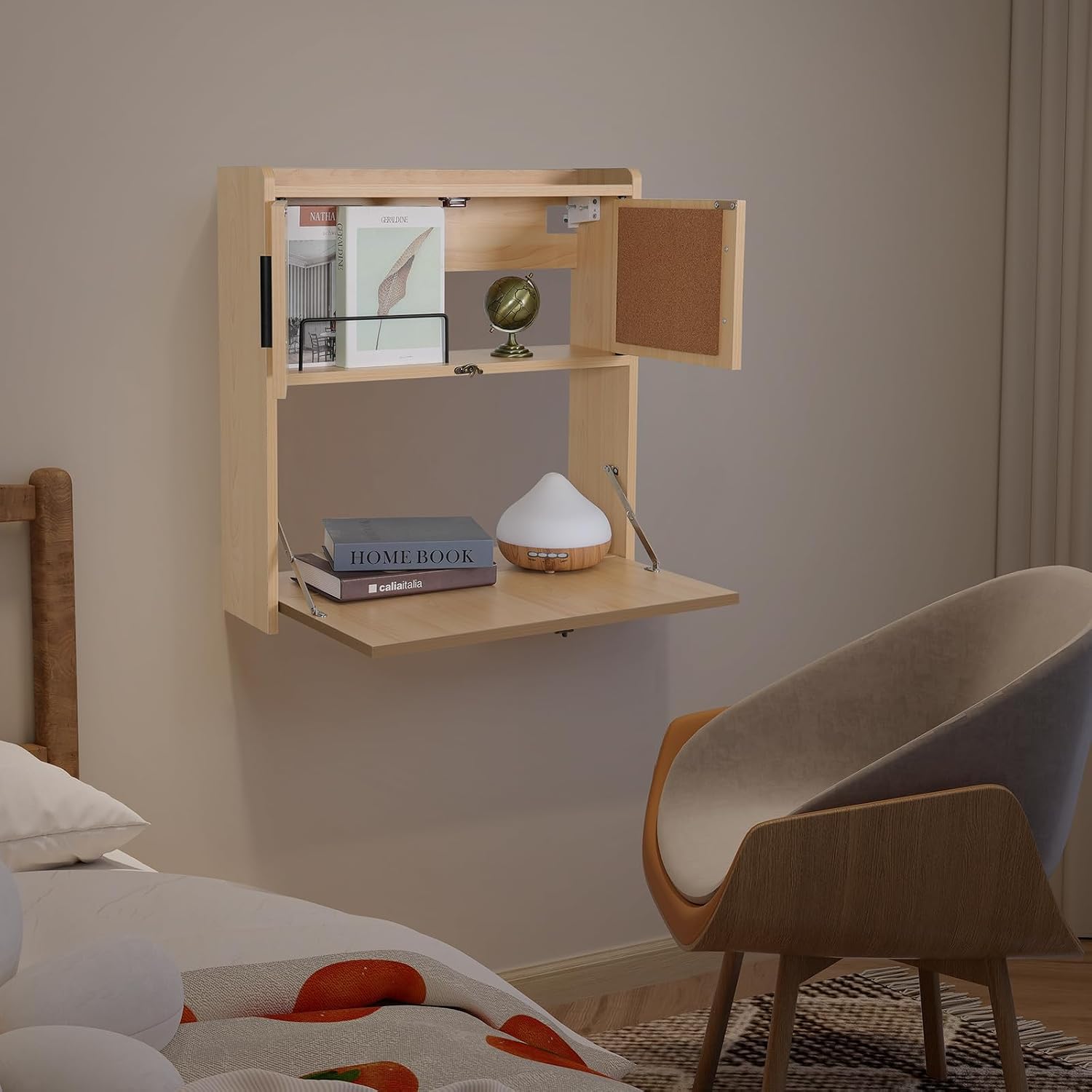 Scrivania a Parete Pieghevole  - Wall Mounted Desk Fold recensione e prezzo