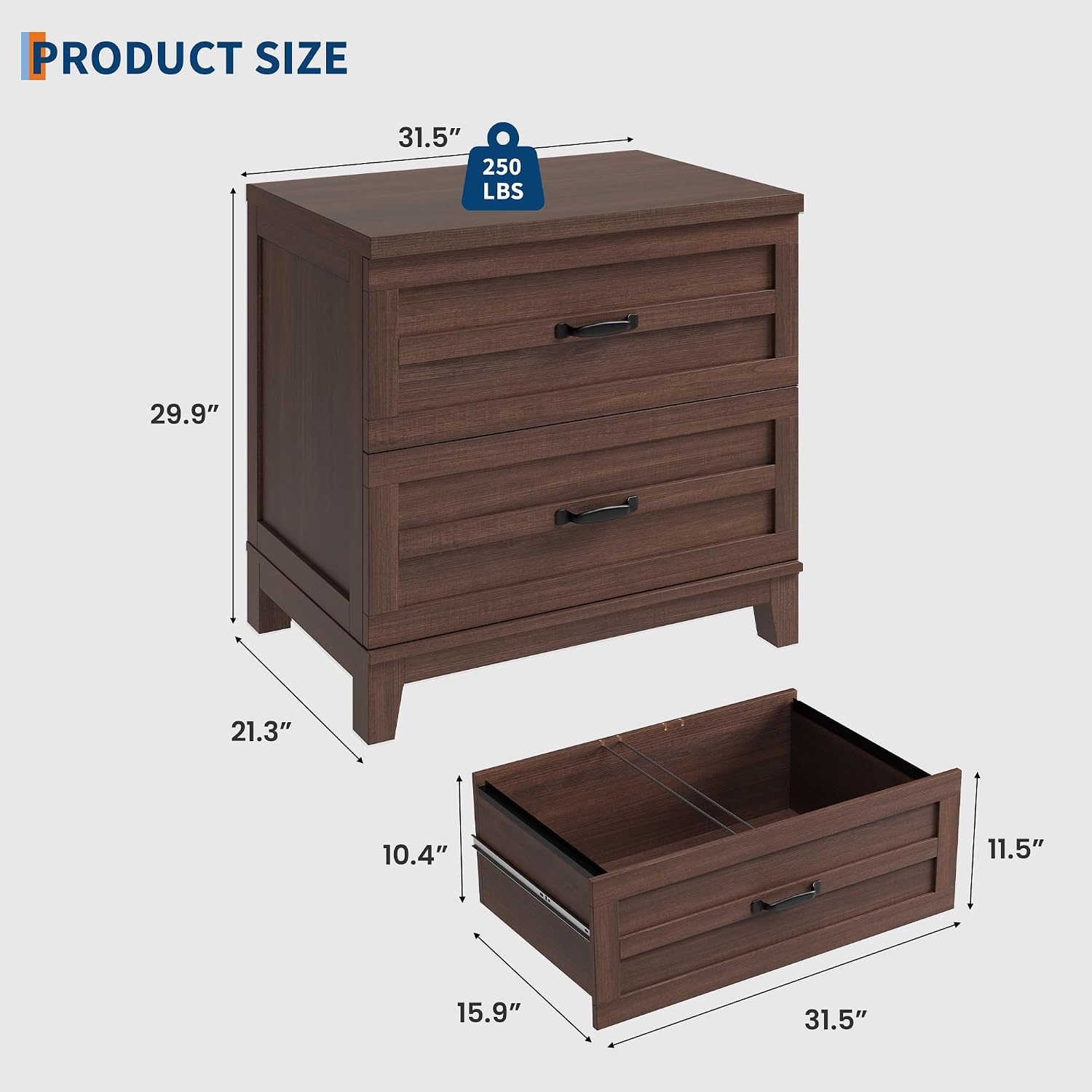Garvee Armadietto Laterale a 2 - File Cabinet Lateral recensione e prezzo