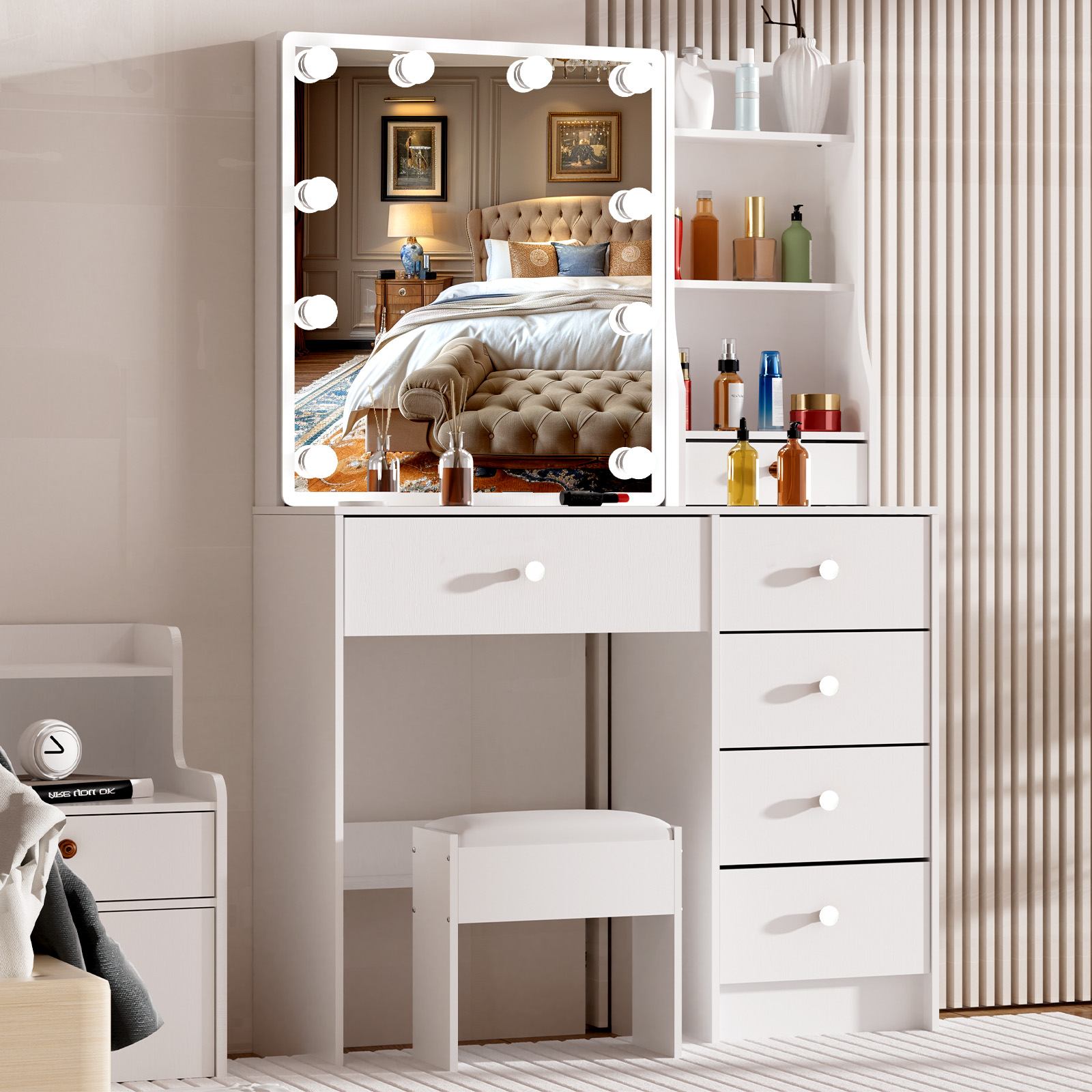 Toeletta Moderna Bianca con Sp - Office Furniture Reborn recensione e prezzo