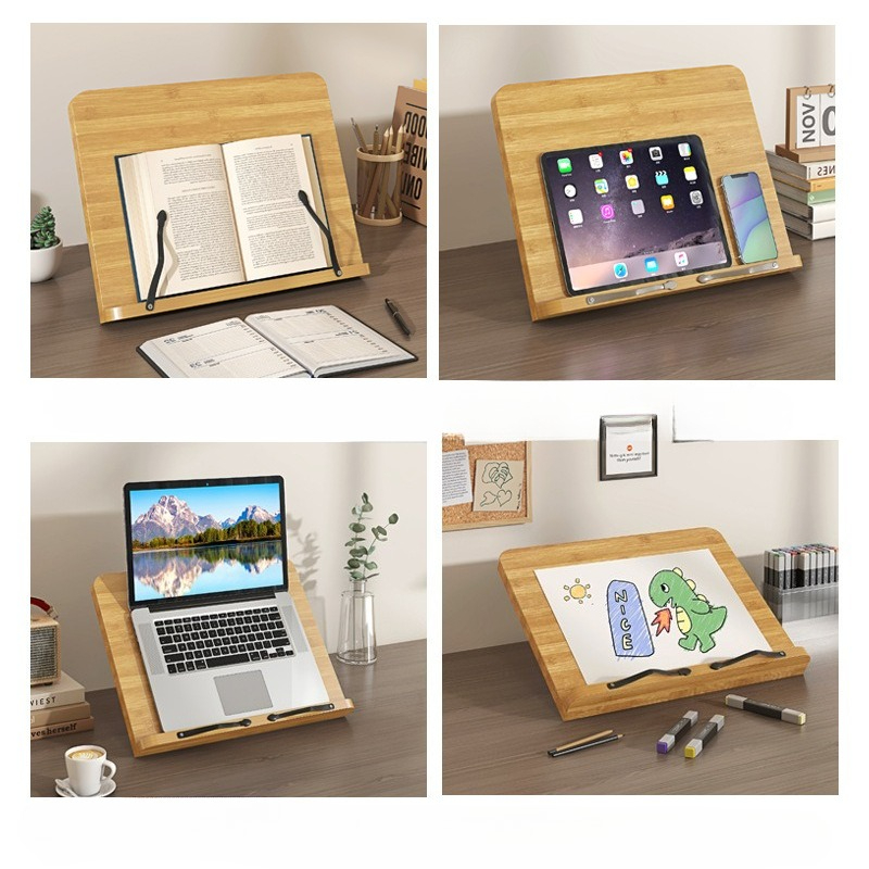 Supporto per Libri in Legno, S - Adjustable Laptop Table recensione e prezzo