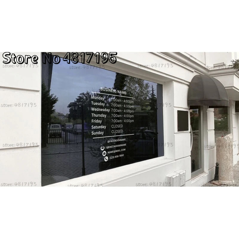 Ore di apertura con logo azien - Office Furniture Store recensione e prezzo