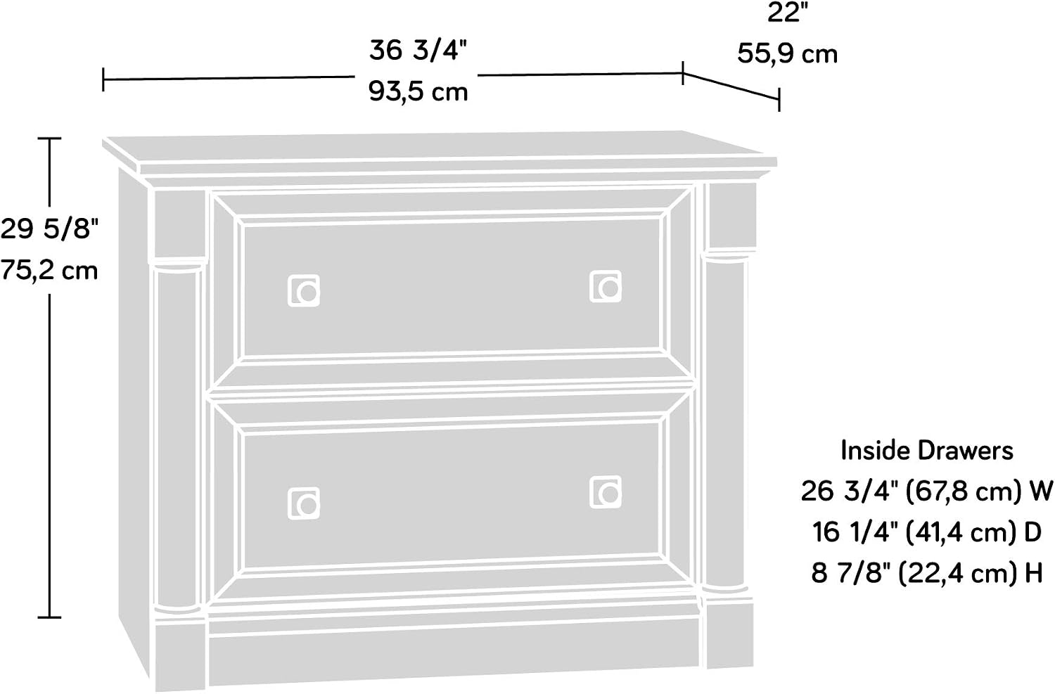 Armadietto portadocumenti Pall - File Cabinet Lateral recensione e prezzo