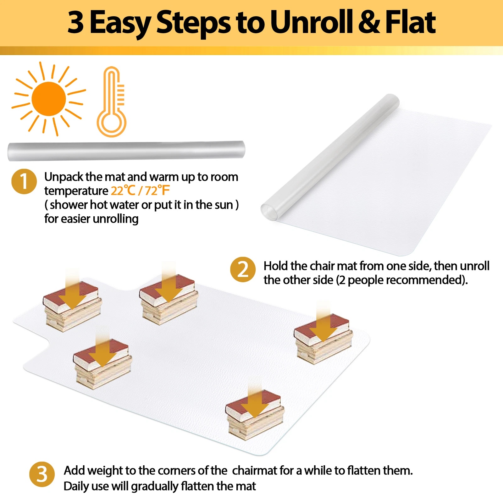 Tappetino per sedia da ufficio - Chair Mat Hard Floor recensione e prezzo