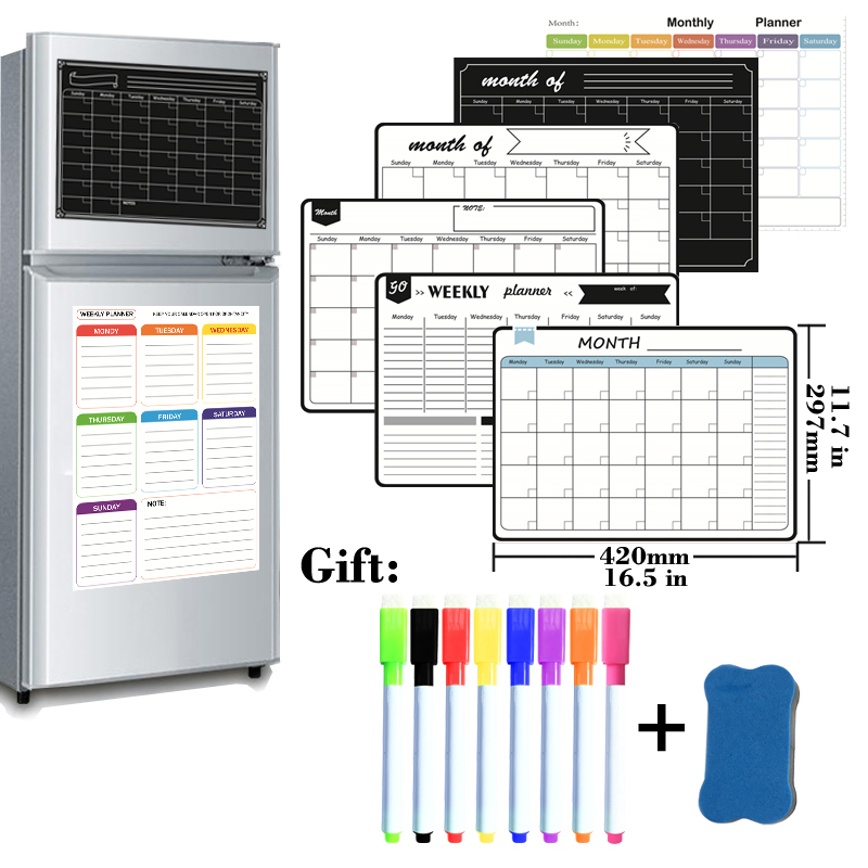 Agenda settimanale mensile mag - Magnetic Whiteboard Calendar recensione e prezzo