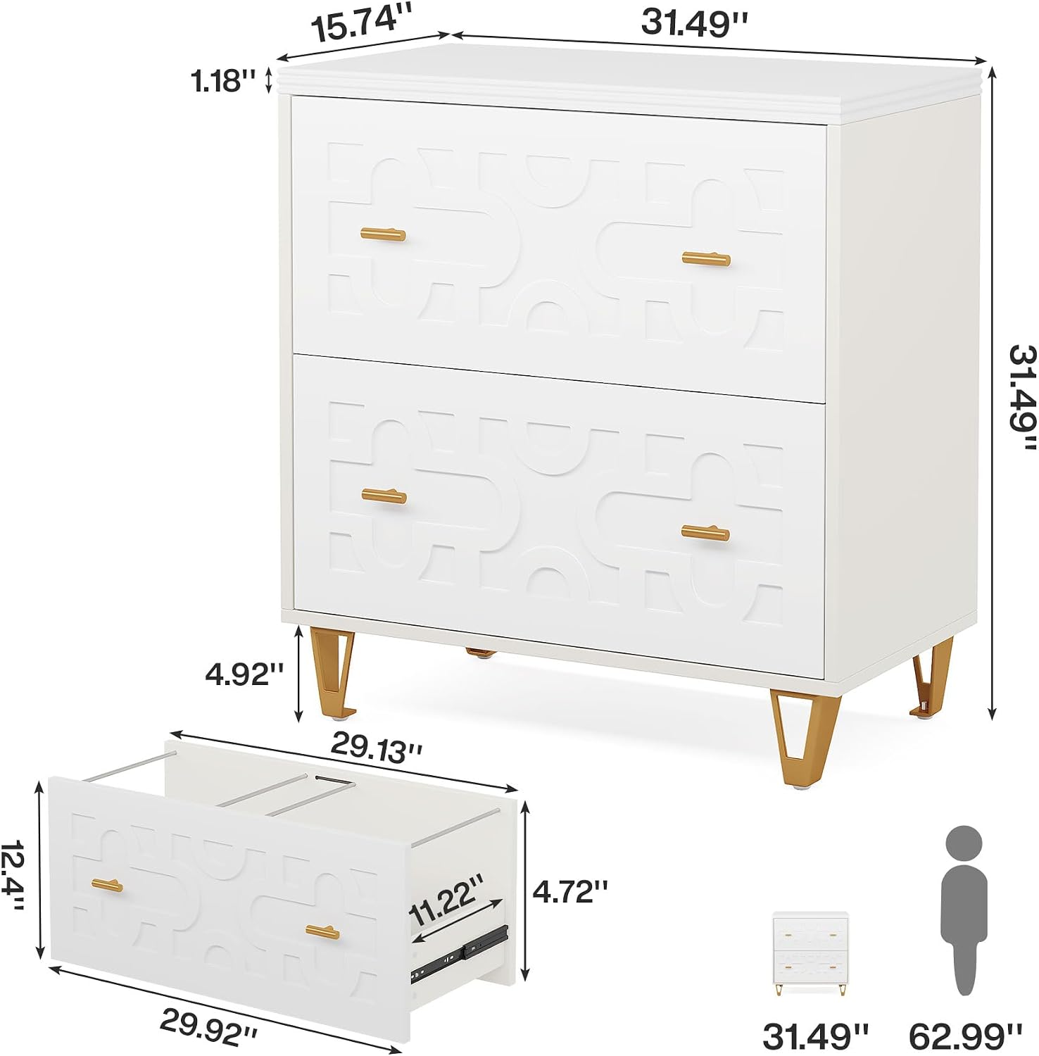 Classificatore laterale a 2 ca - File Cabinet Lateral recensione e prezzo