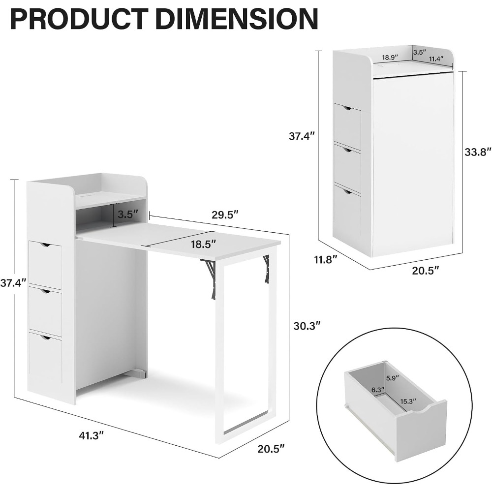 Scrivania Pieghevole da Parete - Wall Mounted Desk Fold recensione e prezzo