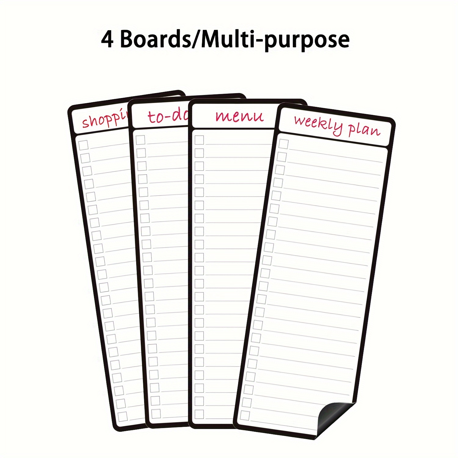 Set di 4 Lavagne Magnetiche Ca - Magnetic Whiteboard Calendar recensione e prezzo