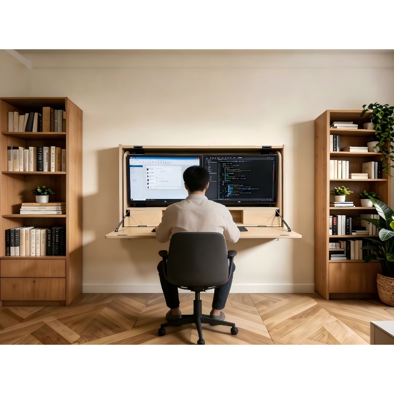 Postazione di Lavoro Domestica - Wall Mounted Desk Fold recensione e prezzo