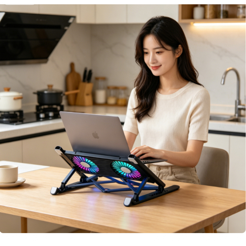 Nuovo Supporto Raffreddante pe - Adjustable Laptop Table recensione e prezzo
