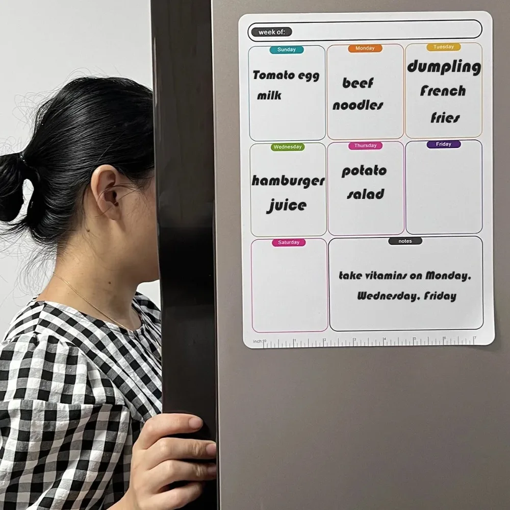 Calendario Settimanale Cancell - Magnetic Whiteboard Calendar recensione e prezzo