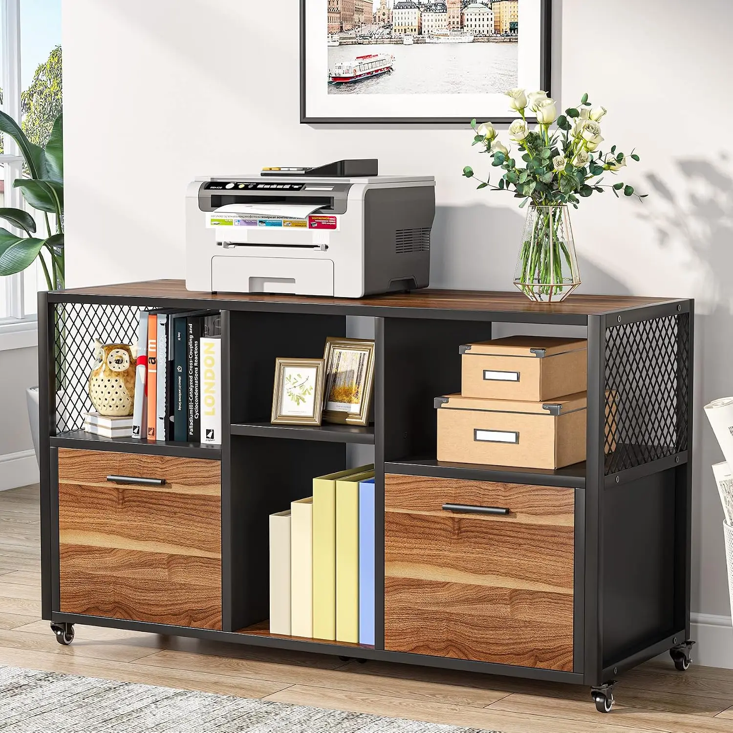 2 Drawer Wood File Cabinets, M - File Cabinet Lateral recensione e prezzo
