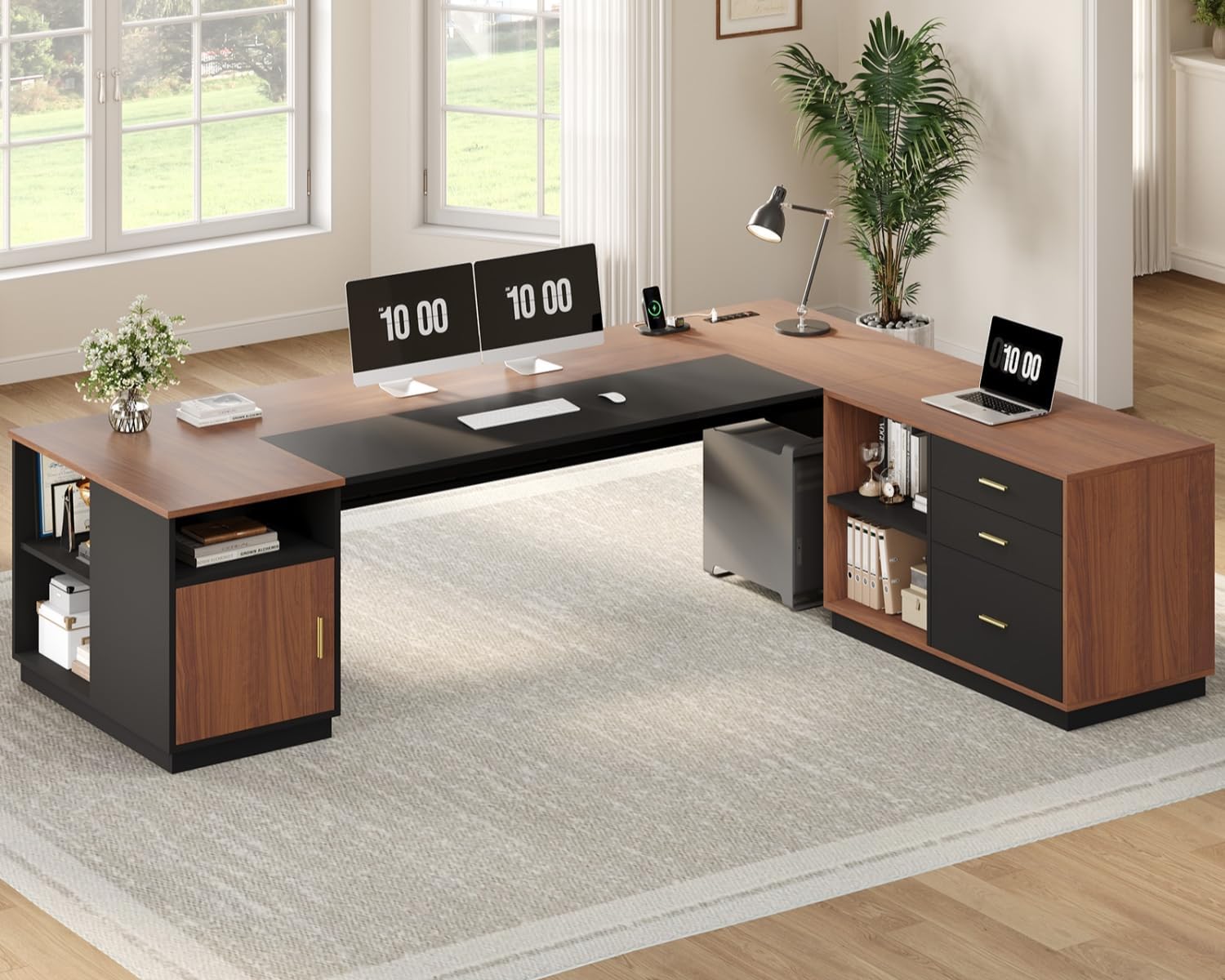Scrivania Direzionale a L da 7 - File Cabinet Lateral recensione e prezzo