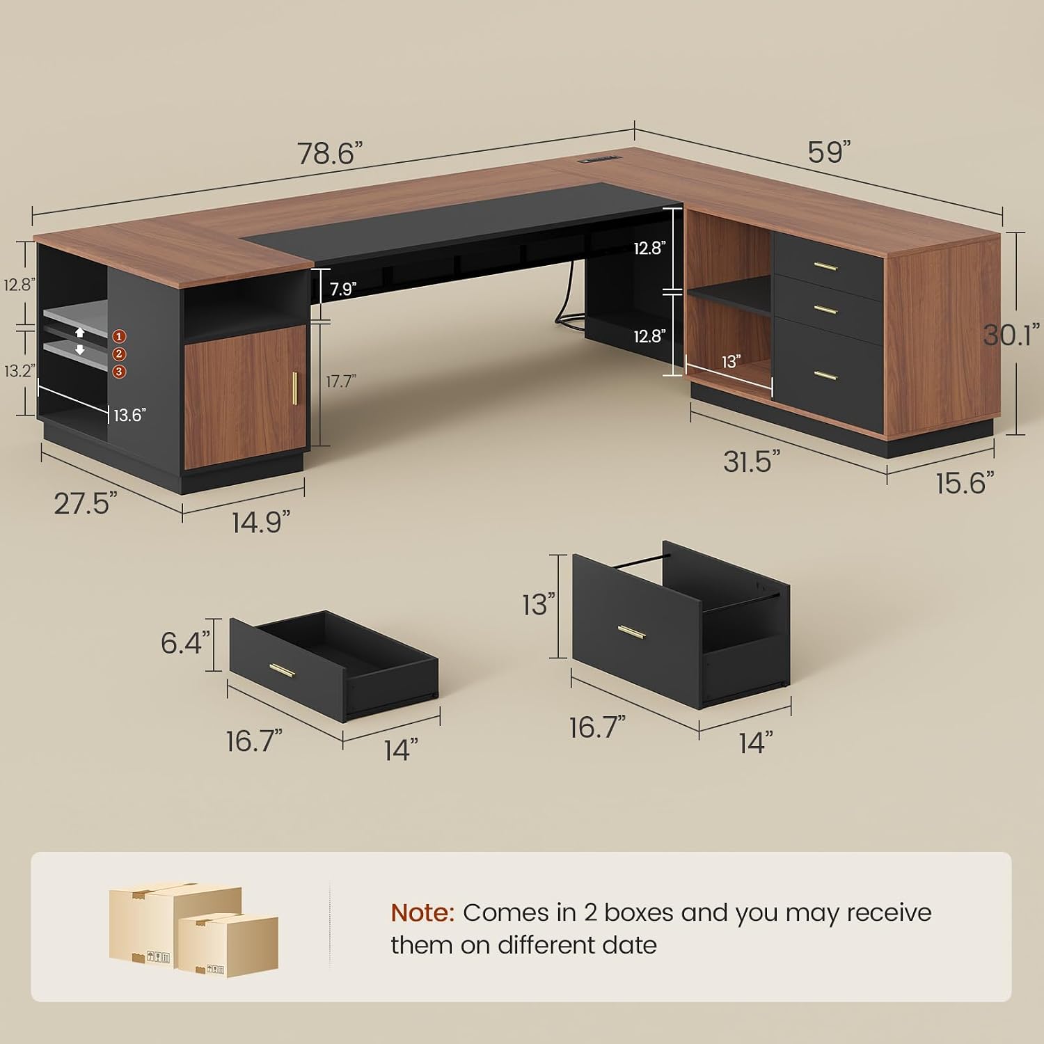 Scrivania Direzionale a L da 7 - File Cabinet Lateral recensione e prezzo